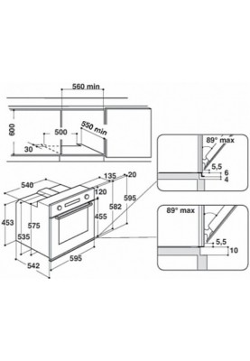 Електрична духова шафа Whirlpool AKP 745 WH (6234374)