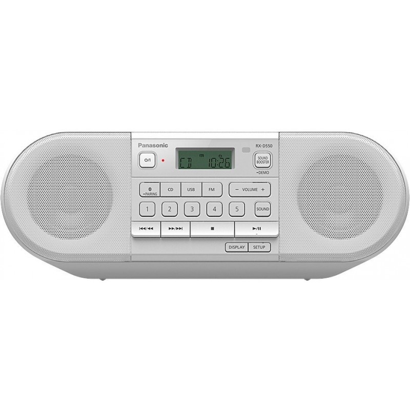 Магнітола Panasonic RX-D550GS-W (6793774)