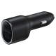 Автомобільний зарядний пристрій Samsung EP-L4020NBEGRU 40W Super Fast Dual Charger (Black) (6810228)