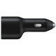 Автомобільний зарядний пристрій Samsung EP-L4020NBEGRU 40W Super Fast Dual Charger (Black) (6810228)