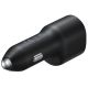 Автомобільний зарядний пристрій Samsung EP-L4020NBEGRU 40W Super Fast Dual Charger (Black) (6810228)