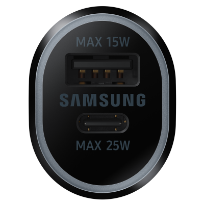 Автомобільний зарядний пристрій Samsung EP-L4020NBEGRU 40W Super Fast Dual Charger (Black) (6810228)