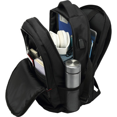 Рюкзак Yenkee 20L 15.6` FLASHPACKER YBB 1502 (Black) (6811354)