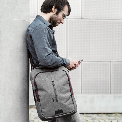Рюкзак Yenkee 12L 15.6" TARMAC 3in1 Convertible YBB 1522GY (Grey) (6811350)