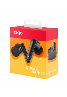 Гарнітура ERGO BS-730 Sticks Nano 2 Black (6819300)