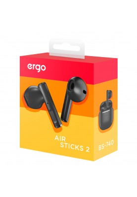 Гарнітура ERGO BS-740 Air Sticks 2 Black (6819313)