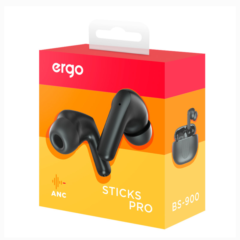Гарнітура ERGO BS-900 Sticks Pro Black (6819315)