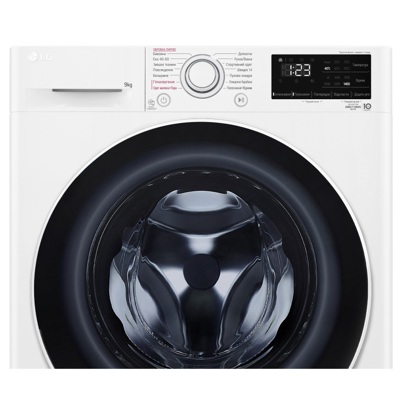 Пральна машина автоматична LG F4V3VS0WW (6822847)