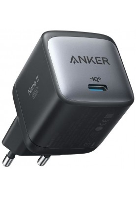 Мережевий зарядний пристрій Anker PowerPort 713 Nano II - 45W USB-C GaN (Black) (6812336)