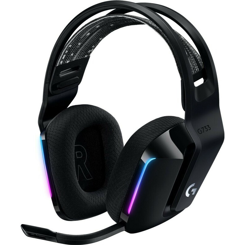 Гарнітура Logitech G733 Wireless RGB Gaming Headset Black (6617014)