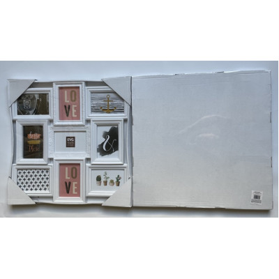 Мультірамка EVG INNO ZB-9-5353 WHITE COLLAGE 9 (6812239)