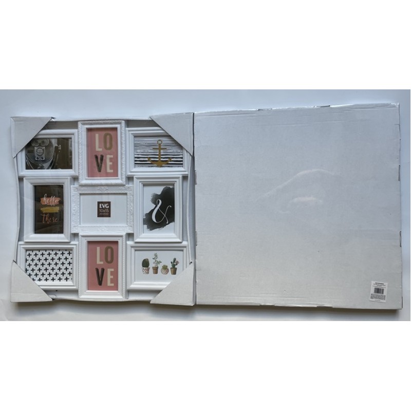 Мультірамка EVG INNO ZB-9-5353 WHITE COLLAGE 9 (6812239)