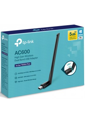 USB-адаптер TP-Link Archer T600U Plus AC600 USB2.0 (6706083)