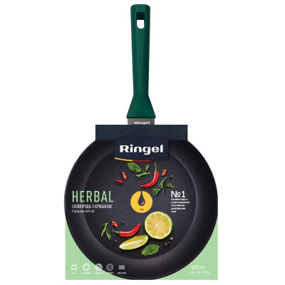 Сковорода RINGEL Herbal сковорода глибока 24 см (6806843)
