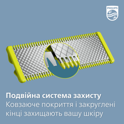 Змінне лезо Philips QP420/50 OneBlade 2 шт (6832952) Змінне лезо Philips QP420/50 OneBlade 2 шт (6832952)