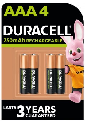 Акумулятор Duracell HR03 (AAA) 750mAh уп. 4 шт (6832571)