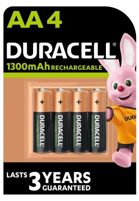 Акумулятор Duracell HR6 (AA) 1300mAh уп. 4 шт (6832572)