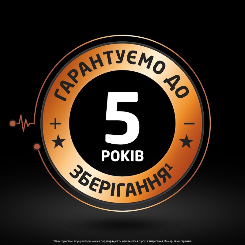 Акумулятор Duracell HR6 (AA) 1300mAh уп. 4 шт (6832572)