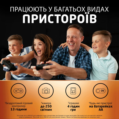 Акумулятори Duracell Rechargeable AA 1300 mAh, 4 шт. (6832572)