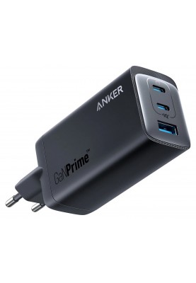 Мережевий зарядний пристрій Anker PowerPort 737 GaNPrime - 120W 2xPD & 1xPIQ PPS/DPDS (6837238)