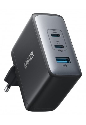 Мережевий зарядний пристрій ANKER PowerPort 736 Nano II - 100W 2xUSB-C PD & 1xPIQ GaN  (6837239)