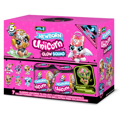 Набір Zuru Mini Brands Newborn Unicorn Фігурки-сюрприз у шарі 5 шт. в асортименті (6819333)