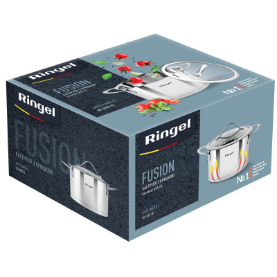 Кастрюля RINGEL Fusion 20 см 3.6л (6733718)