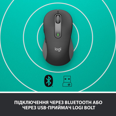Миша Logitech Signature M650 Wireless Graphite (910-006253) (6794322)