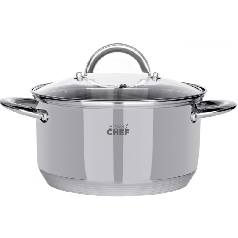 Каструля Bravo Chef 16 см (1.9 л) з кришкою (6720867)