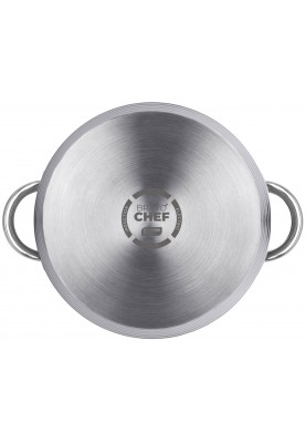 Каструля Bravo Chef 18 см (2.6 л) з кришкою (6720868)