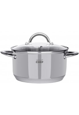 Каструля Bravo Chef 20 см (3.6 л) з кришкою (6720869)