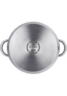 Каструля Bravo Chef 20 см (3.6 л) з кришкою (6720869)