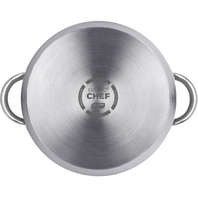 Каструля Bravo Chef 20 см (3.6 л) з кришкою (6720869) Каструля Bravo Chef 20 см (3.6 л) з кришкою (6720869)