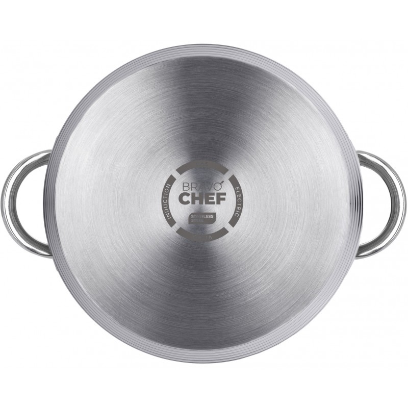 Каструля Bravo Chef 20 см (3.6 л) з кришкою (6720869)