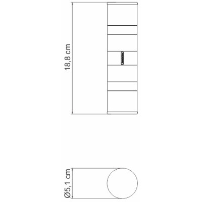 Млин для спецій 2в1 Tramontina Realce (6747181)