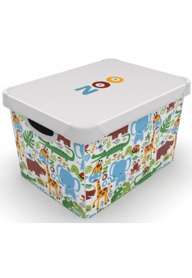 Контейнер Qutu Style Box Zoo, 20л (6835530)