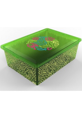 Контейнер Qutu Light Box Flouresent Green, 25л (6835551)