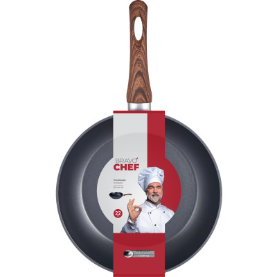 Сковорідка Bravo Chef класична 22 см (6815597)