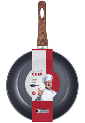 Сковорідка Bravo Chef класична 24 см (6815598)