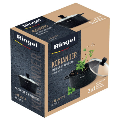 Каструля RINGEL Koriander (1.8 л) 18 см (6821518)