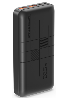 Портативний зарядний пристрій XO PR188 - 20000 mAh (Black) (6848753)