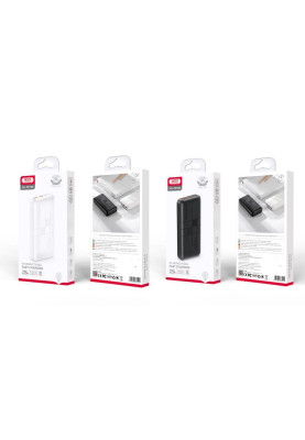 Портативний зарядний пристрій XO PR188 - 20000 mAh (Black) (6848753)