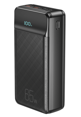 Портативний зарядний пристрій XO PR201 - 30000 mAh PD65W for laptop (Black) (6848770)