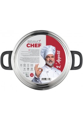 Каструля Bravo Chef L"Appetit 18 см (1.8 л) (BC-2003-18) (6837799)