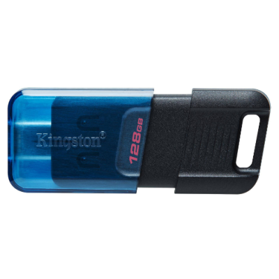 Flash Drive Kingston DT80M 128GB 200MB/s  USB-C 3.2 (6857582)