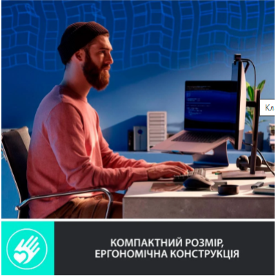 Клавіатура Logitech MX Mechanical Mini Minimalist Wireless  Graphite (920-010780) (6807802)