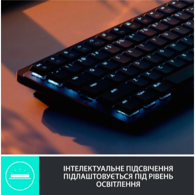 Клавіатура Logitech MX Mechanical Mini Minimalist Wireless  Graphite (920-010780) (6807802)