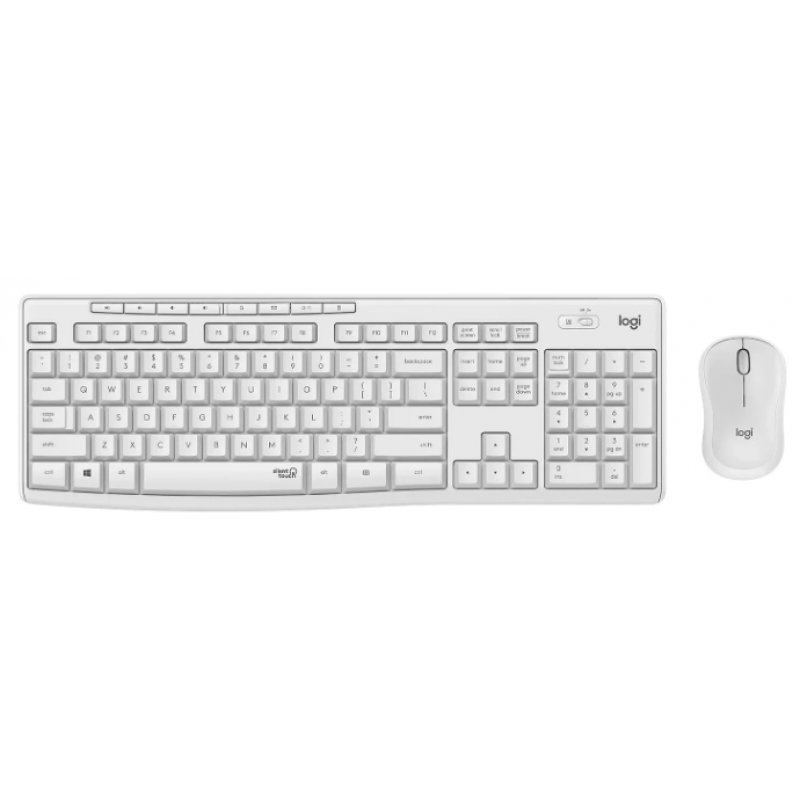 IT набір Logitech MK295 Silent Wireless Combo, US, Off-White (920-009824) (6836270)