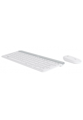 IT набір Logitech MK470 Slim Wireless Combo, US, Off-White (920-009205) (6836274)