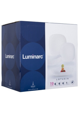Сервіз Luminarc Lotusia, 19 предметів (6792311)